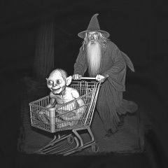 Gandalf und Gollum Abenteuer T-Shirt