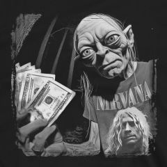 Gollum Stoor Hobbit des Flussvolks T-Shirt – Rockt den Nirvana-Look