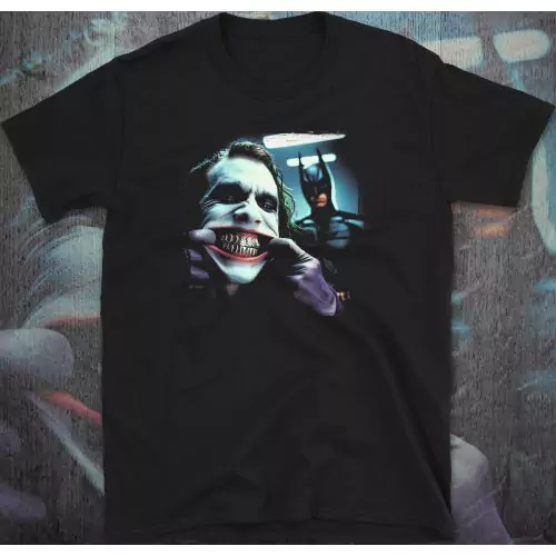 Joker Smile with Batman T-Shirt