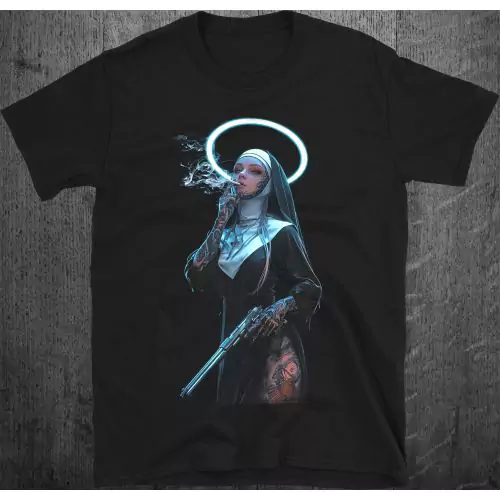 Rebel Serenity: The Armed Saint T-Shirt